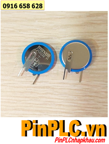 Maxell CR2032H (chân thép 3 chấu hàn) Pin CMOS Pin chịu nhiệt cao đến 125℃